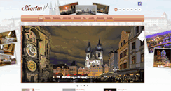 Desktop Screenshot of hotel-merlin.cz
